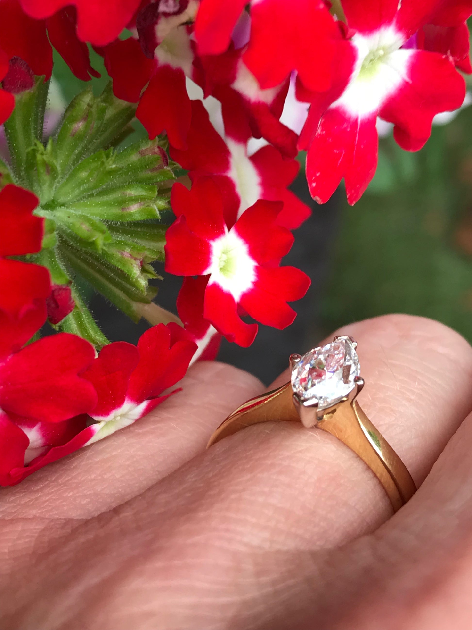 18ct yellow gold 1.02ct marquise natural diamond ring Ring Rock Lobster   