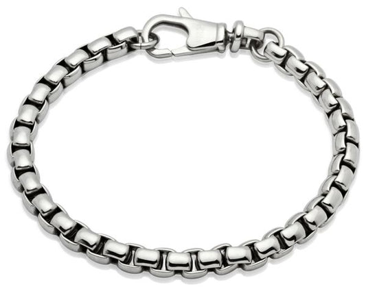 Heavy Steel Box Link Bracelet Bracelet Unique