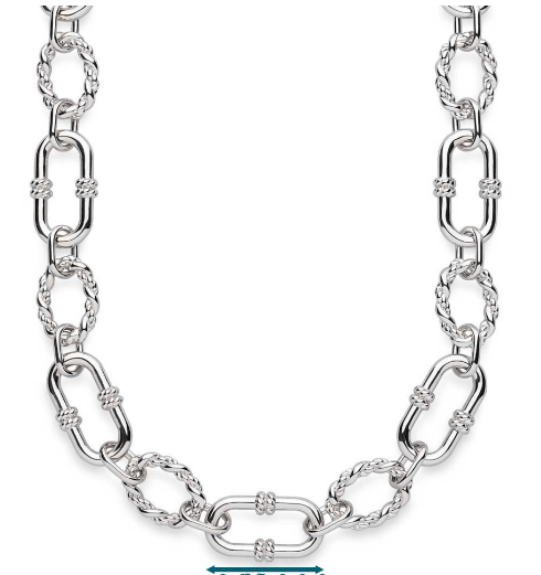 Marina Grande Rope Link Duo Chain Necklace Necklace Kit Heath