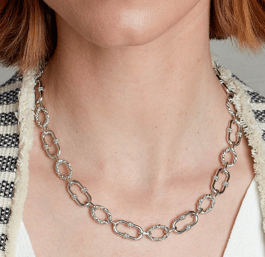 Marina Grande Rope Link Duo Chain Necklace Necklace Kit Heath