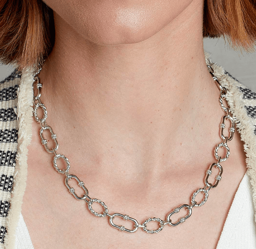 Marina Grande Rope Link Duo Chain Necklace Necklace Kit Heath