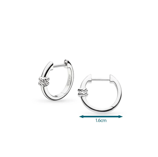 Marina Rope Bar Hinged Hoop Earrings Earrings Kit Heath