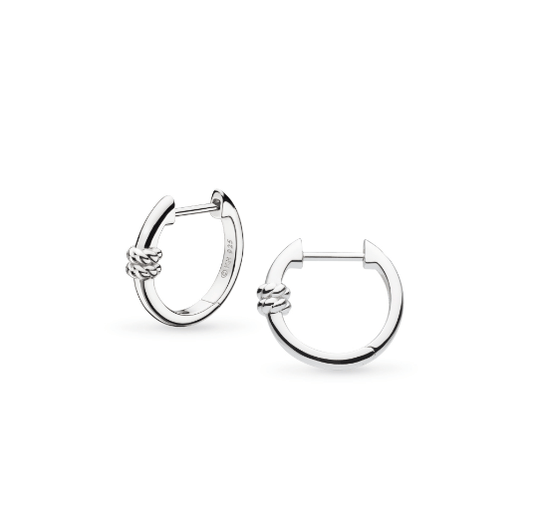 Marina Rope Bar Hinged Hoop Earrings Earrings Kit Heath