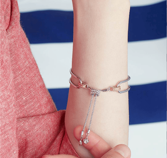 Marina Rope Bar Link Golden Toggle Bracelet Bracelet Kit Heath