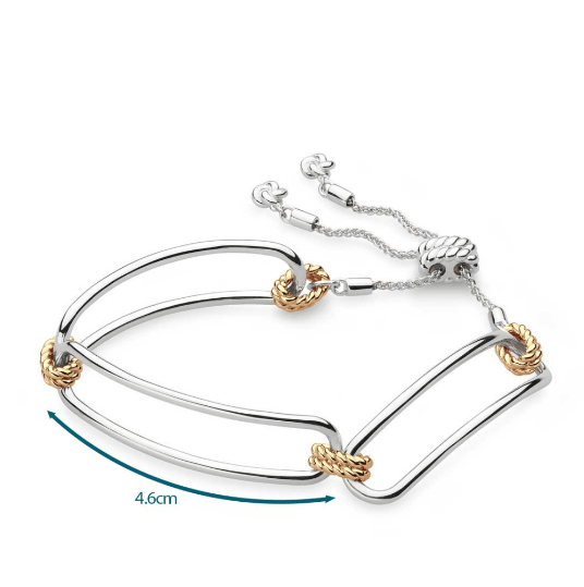 Marina Rope Bar Link Golden Toggle Bracelet Bracelet Kit Heath