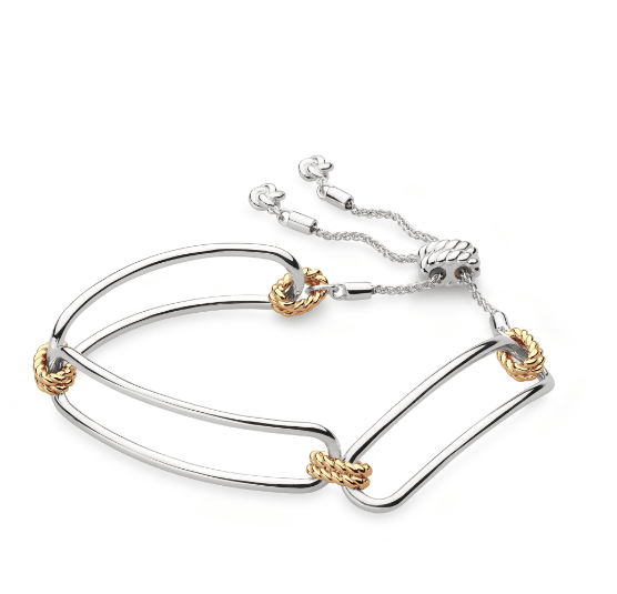 Marina Rope Bar Link Golden Toggle Bracelet Bracelet Kit Heath
