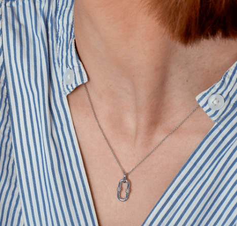 Marina Rope Bar Link Necklace Necklace Kit Heath