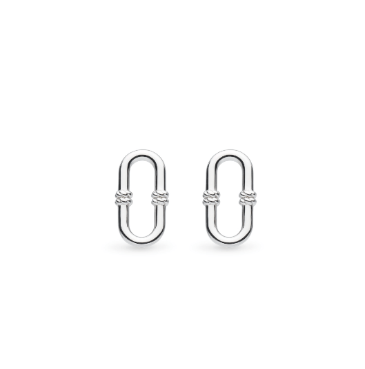 Marina Rope Bar Link Stud Earrings Earrings Kit Heath