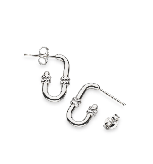 Marina Rope Bar Link Stud Hoop Earrings Earrings Kit Heath