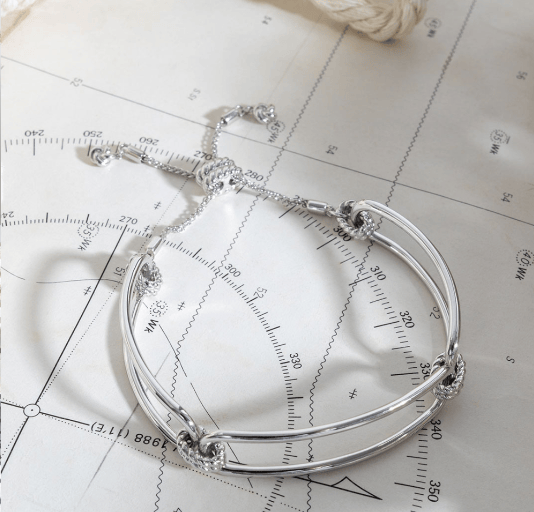 Marina Rope Bar Link Toggle Bracelet Bracelet Kit Heath