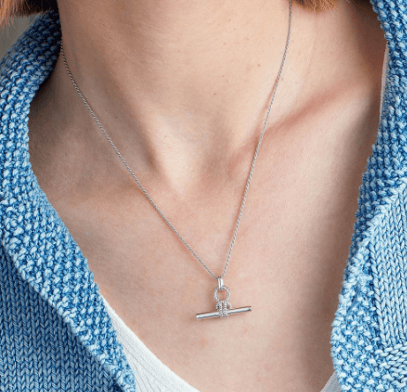 Marina Rope Knot T-Bar Grande Necklace Necklace Kit Heath