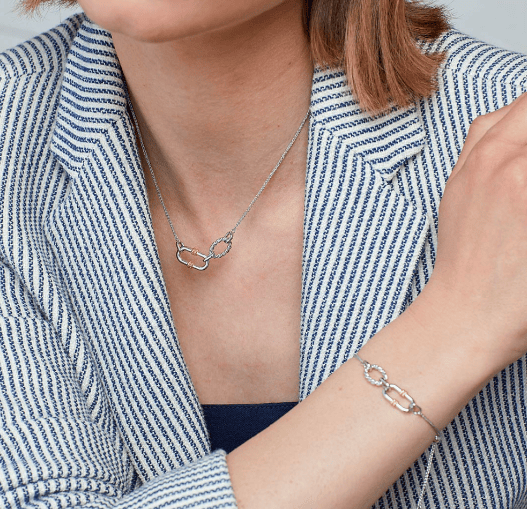 Marina Rope Link Duo Golden Necklace Necklace Kit Heath
