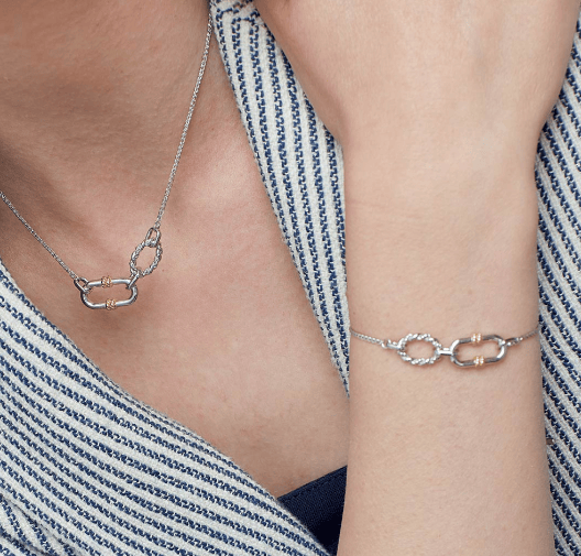 Marina Rope Link Duo Golden Slider Bracelet Bracelet Kit Heath