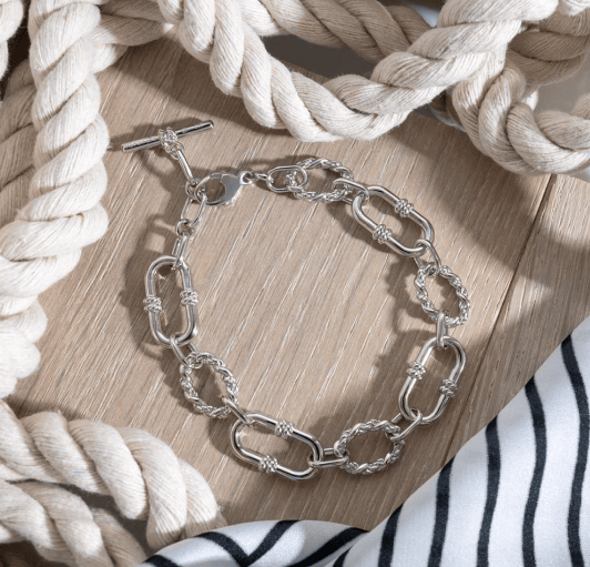 Marina Rope Link Duo Grande Chain Bracelet Bracelet Kit Heath
