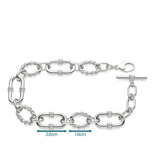 Marina Rope Link Duo Grande Chain Bracelet Bracelet Kit Heath
