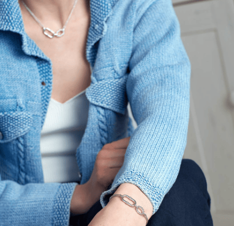 Marina Rope Link Duo Grande Twin Chain Necklace Necklace Kit Heath