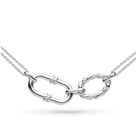 Marina Rope Link Duo Grande Twin Chain Necklace Necklace Kit Heath
