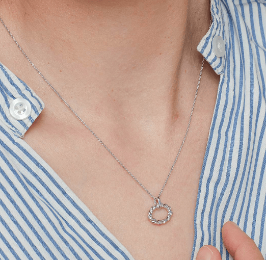 Marina Rope Twist Oval Necklace Necklace Kit Heath