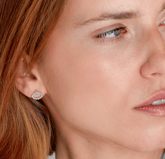 Marina Rope Twist Oval Stud Earrings Earrings Kit Heath