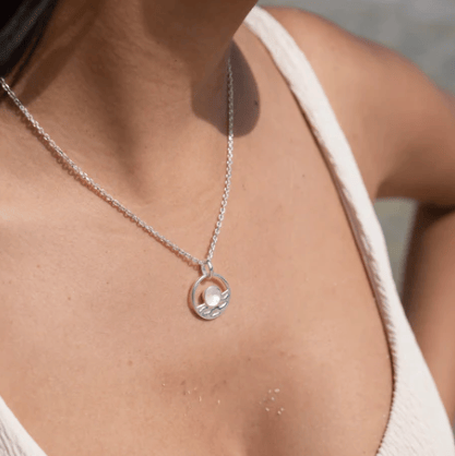 Moonlit Waters Pendant Necklace Sea Gems Ltd