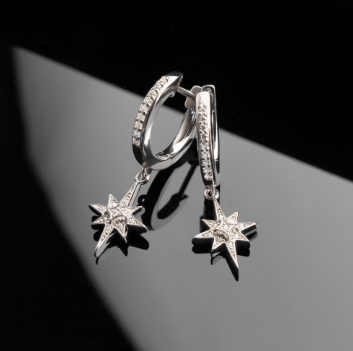 North Star Hoop Earrings Earrings Kit Heath