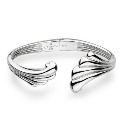 Océane Shell Echo Grande Hinged Bangle Bangle Kit Heath