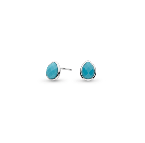Pebble Azure Gemstone Stud Earrings Earrings Kit Heath