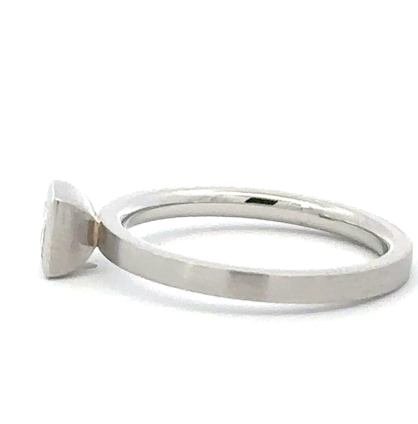 Platinum princess cut 0.25ct TW VS1 natural diamond solitaire ring Ring Gerstner