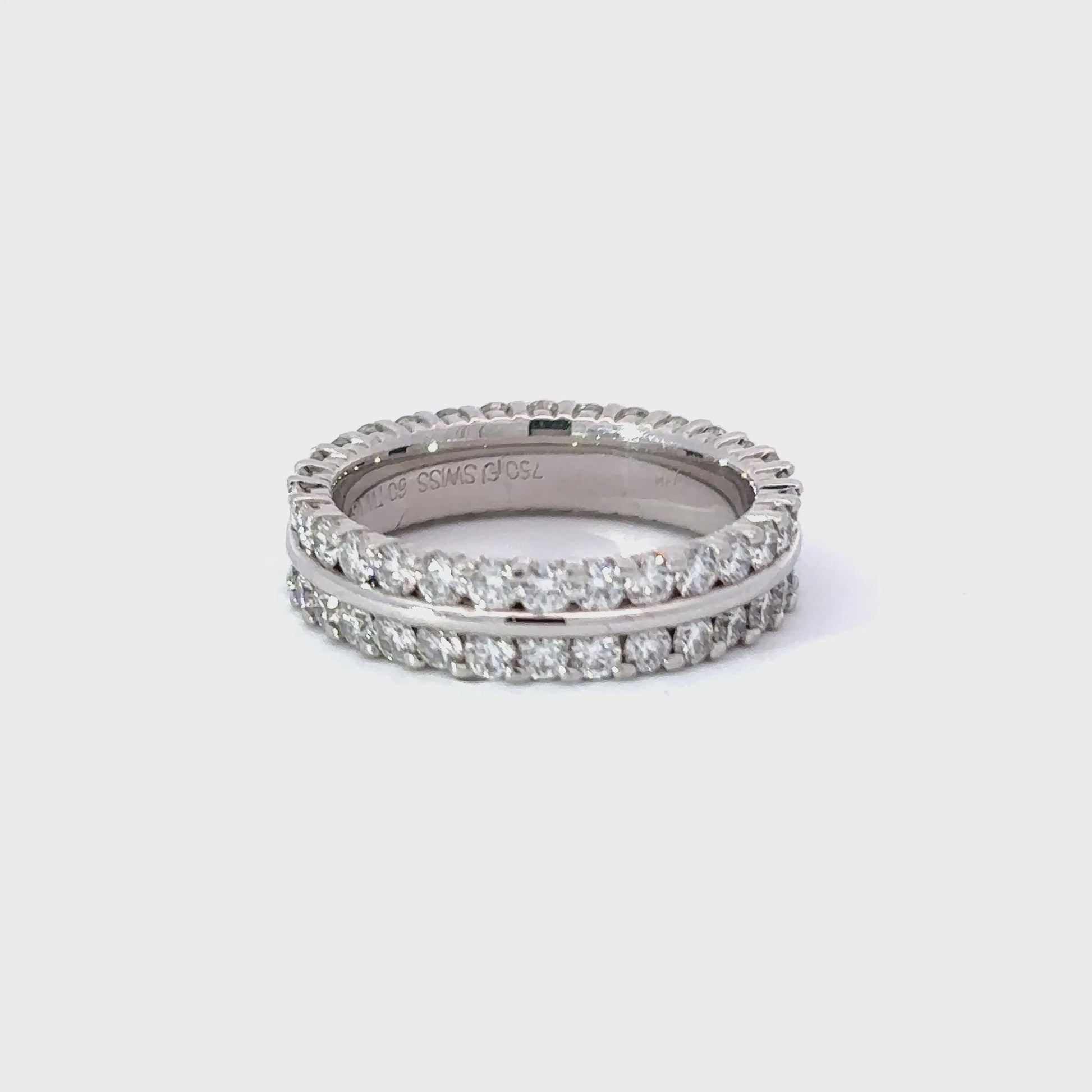 Furrer Jacot 18ct white gold full set TWVS 2.10ct diamond ring Ring Furrer Jacot