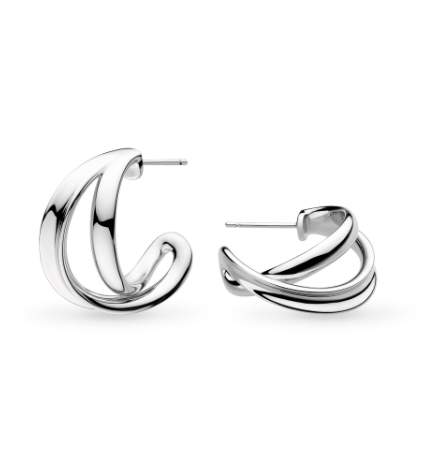 Serenity Grande Crossover Hoop Earrings Earrings Kit Heath