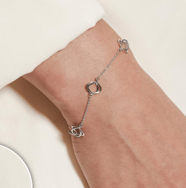 Bracelet Silver Alicia Fine Station Bracelet