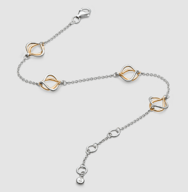 Bracelet Silver Alicia Rose Fine Station Bracelet