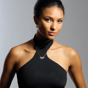Necklace Silver Array Luxe Dangle Necklace