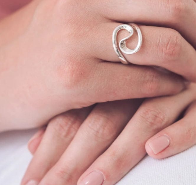 Silver Bethan ring size N Ring John Garland-Taylor