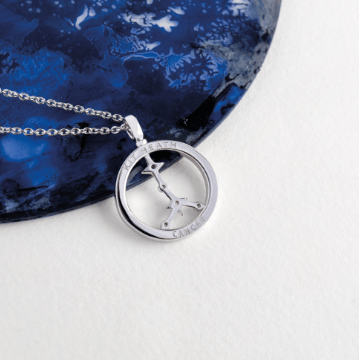 Necklace Silver Céleste Constellation Cancer Necklace