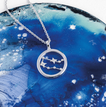 Necklace Silver Céleste Constellation Gemini Necklace