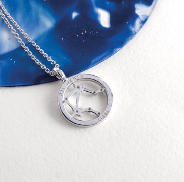 Necklace Silver Céleste Constellation Libra Necklace