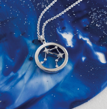Necklace Silver Céleste Constellation Libra Necklace