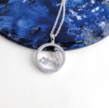 Necklace Silver Céleste Constellation Pisces Necklace