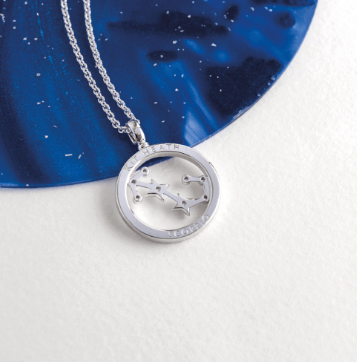 Necklace Silver Céleste Constellation Scorpio Necklace