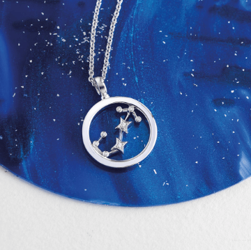 Necklace Silver Céleste Constellation Scorpio Necklace