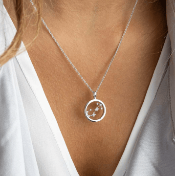 Necklace Silver Céleste Constellation Scorpio Necklace