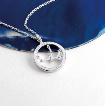 Necklace Silver Céleste Constellation Virgo Necklace