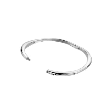 Silver complete the Circle Hinge Bangle Bangle Sea Gems Ltd