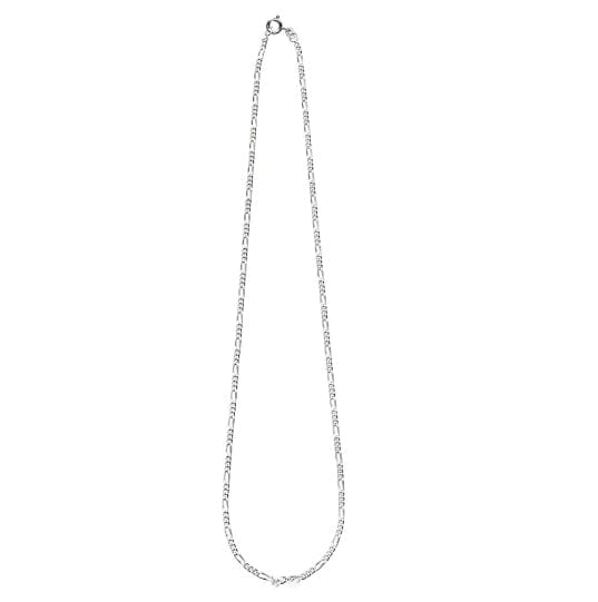 Silver Figaro Chain 18" Necklace Necklace DEW
