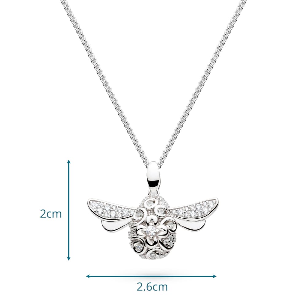 Silver Glitz Blossom Queen Bee Necklace Necklace Kit Heath