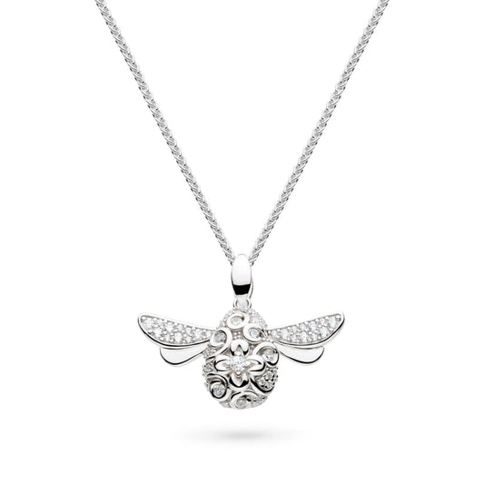 Silver Glitz Blossom Queen Bee Necklace Necklace Kit Heath