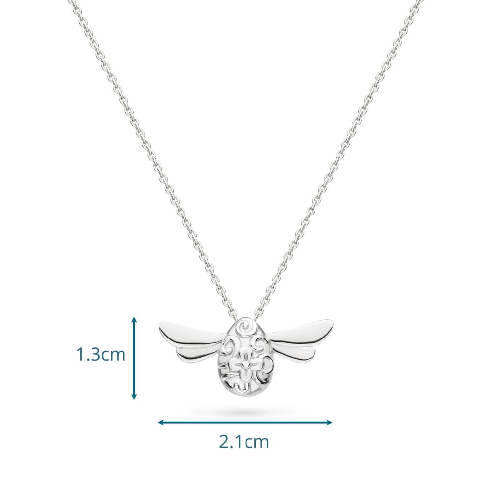 Silver Honey Bee Midi Necklace Necklace Kit Heath