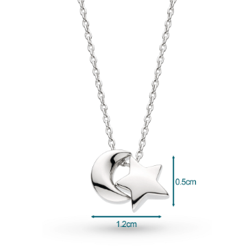 Necklace Silver Miniatures Moonlight Necklace