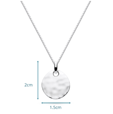 Necklace Silver Mirage Reflect Grande Slider Necklace